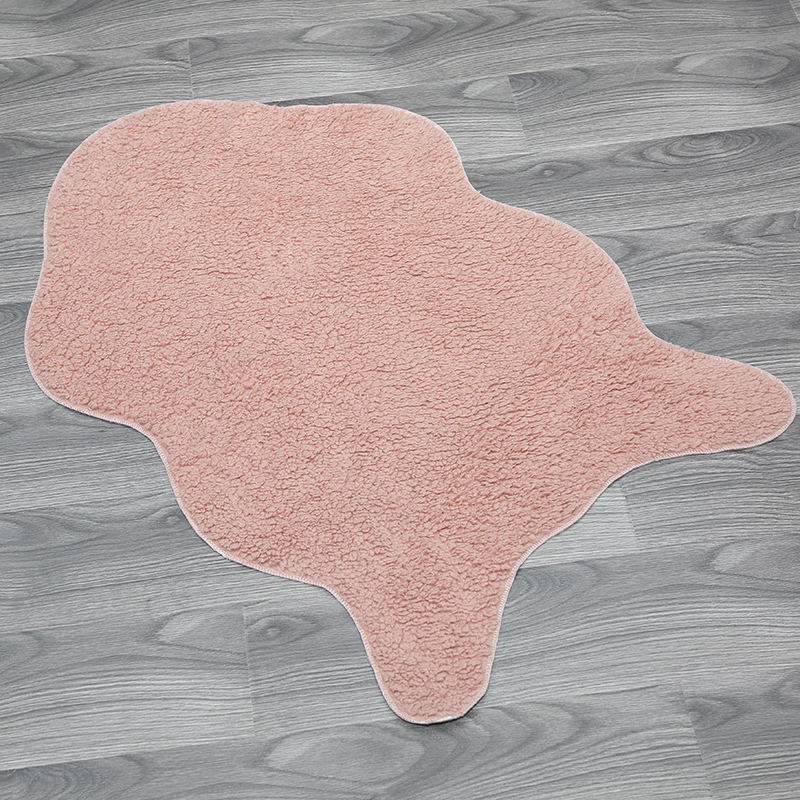 60 * 90cm lightweight home imitation lamb velvet rug