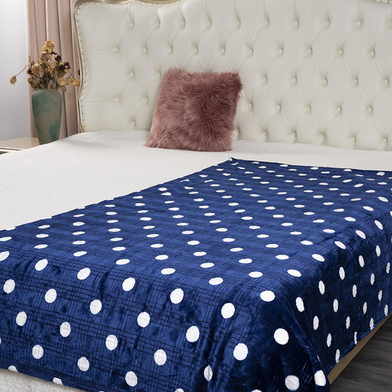 50 * 60 inch star dazzling printed flannel blanket